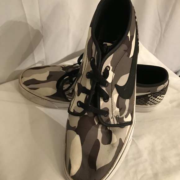 Nike Camo Military White/Black Special Design Activewear Athletic Sport Sneakers main image 4